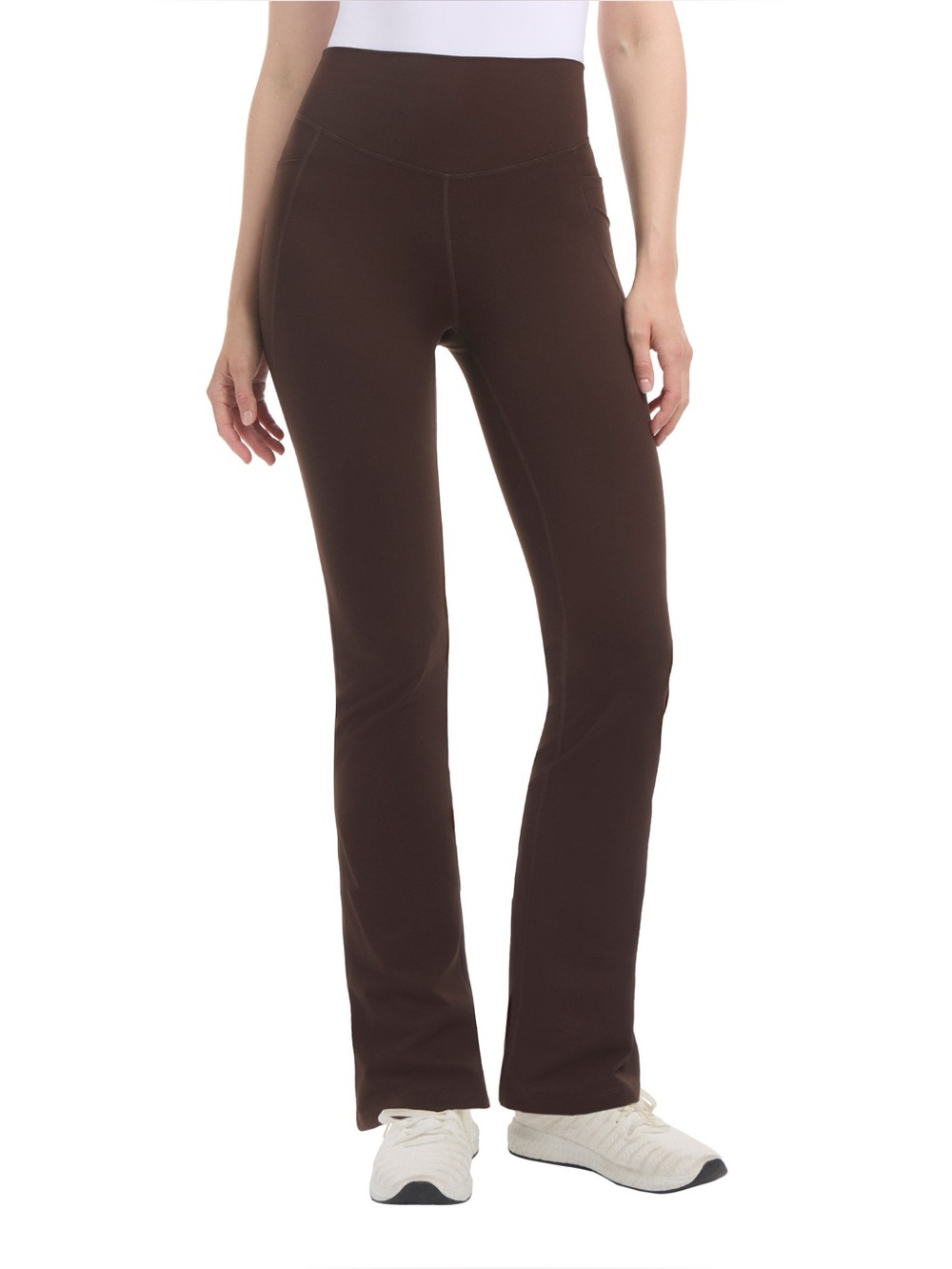 Jockey Dark Brown Bootcut High-Rise Flare Pants
